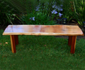 Redwood Plank Coffee Table